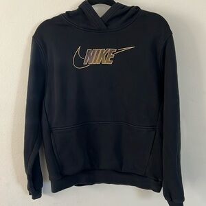 Nike black hoodie XL juniors swoosh
